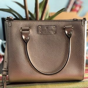 Leather Rose Gold KATE SPADE Purse Shoulder Bag